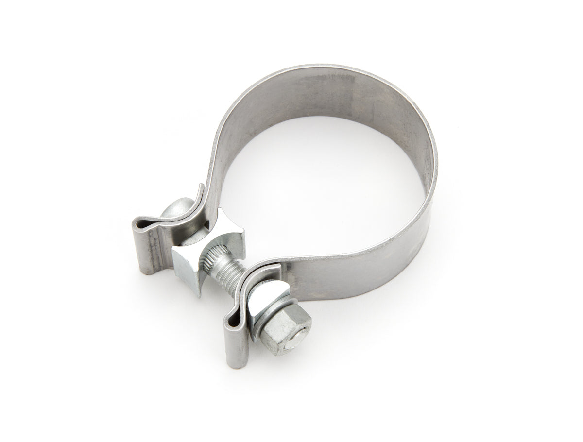 Pypes Performance Exhaust HVC21 Stainless Steel Band Clamp, 2.5 Inch Diameter, 1 Inch Wide