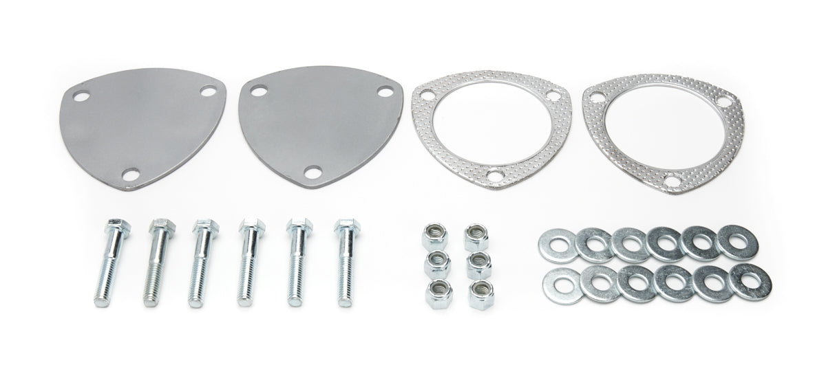 Pypes Performance Exhaust HVE12 3-Inch Exhaust Cut-Out Cap with Gaskets and Hardware