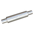 Pypes Performance Exhaust MVR200S Race Muffler, 2.5 Inch Diameter, Stainless Steel, Reversible, Polished Finish