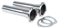 Pypes Performance Exhaust PVR19S Collector Reducer Pair, 3.5 Inch to 2.5 Inch Stainless Steel, 3-Bolt Flange, 12 Inch Length