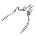 Pypes Performance Exhaust SFM27V Violator Cat-Back Exhaust System for Ford Mustang 1999-2004 with 2.5-inch Diameter and Polished Tips
