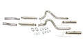 Pypes Performance Exhaust SFM29V 2.5-Inch Cat-Back Exhaust Kit for Ford Mustang 1979-2004