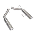 Pypes Performance Exhaust SFM60MS Axle-Back Exhaust System for Ford Mustang 2005-2010 with 2.5 Inch Diameter and Polished Tips