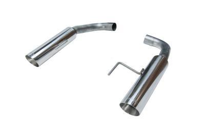Pypes Performance Exhaust SFM91MS Pype Bomb Axle-Back Exhaust System for Ford Mustang 2024, 2.5-Inch Diameter, Chrome Finish with 4-Inch Tips