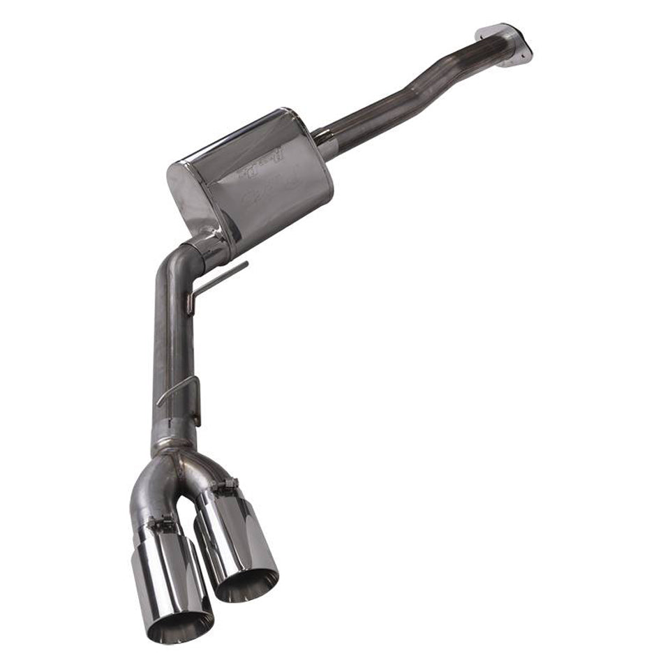 Pypes Performance Exhaust SFT29R Race Pro Cat-Back Exhaust System for Ford F150 2015-2020 with 3-inch Diameter and Dual Polished Tips