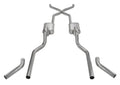 Pypes Performance Exhaust SGC43 Crossmember-Back H-Pipe Kit for 1955-1957 Chevrolet Fullsize Cars, 2.5 Inch Diameter, Stainless Steel