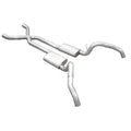 Pypes Performance Exhaust SGF60S Street Pro X-Pipe Exhaust System for 1967-1969 Chevrolet Camaro V8 with 2.5 Inch Diameter and Stainless Steel Tips