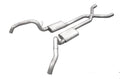 Pypes Performance Exhaust SGF60T Turbo Pro X-Pipe System for GM F-Body 1967-1969, Dual Rear Exit, 2.5 Inch Diameter, Stainless Steel