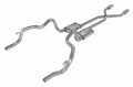 Pypes Performance Exhaust SGF911SE Street Pro System for Ford Fullsize Trucks, 2.5 Inch Stainless Steel Header-Back Exhaust Kit