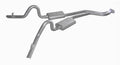 Pypes Performance Exhaust SGG50T Turbo Pro Cat-Back Exhaust System for GM G-Body 1978-1988, Dual Rear Exit, 2.5 Inch Diameter, Stainless Steel, Natural Finish