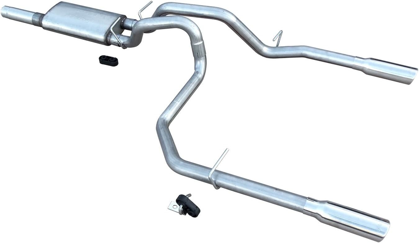 Pypes Performance Exhaust SGT29V Violator Cat-Back Exhaust System for GM LS-Series Trucks, 2.5 Inch Intermediate Pipes and 3 Inch Tip