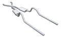 Pypes Performance Exhaust SMB10 Header-Back Exhaust System for 1966-1974 Mopar B-Body with 2.5 Inch Diameter Dual Rear Exit Stainless Steel