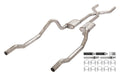 Pypes Performance Exhaust SMB13R Race Pro Series Header-Back Exhaust System for Mopar B-Body 1966-1974 with 3-Inch Diameter X-Pipe and Dual Rear Exit