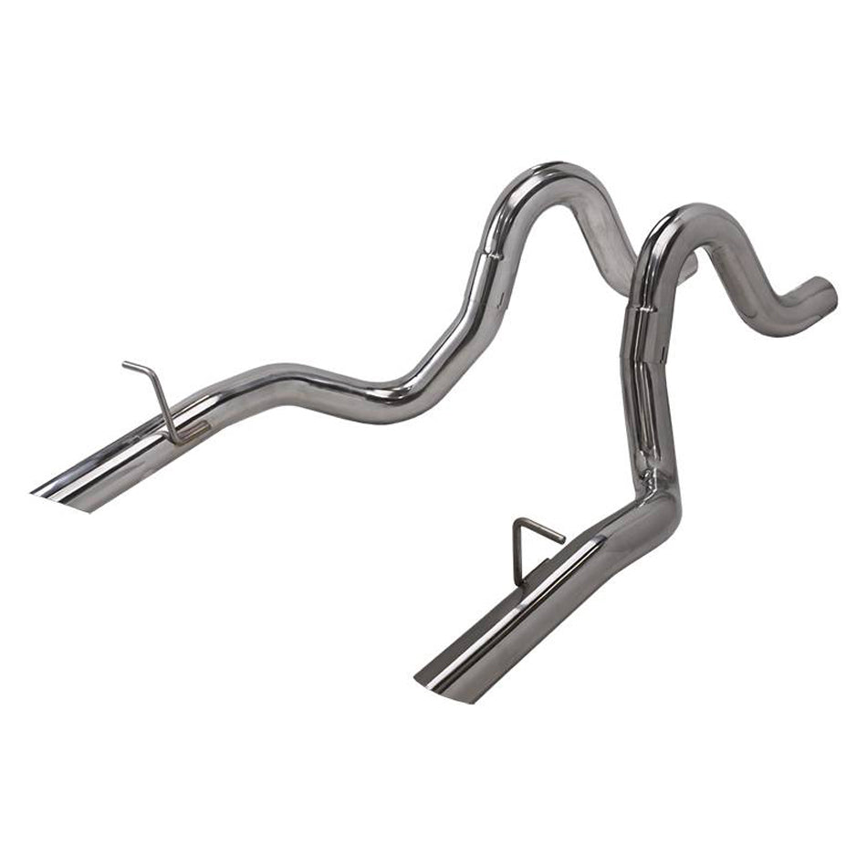 Pypes Performance Exhaust TFM15 3-Inch Stainless Steel Tailpipe Kit for Ford Mustang 1986-1993