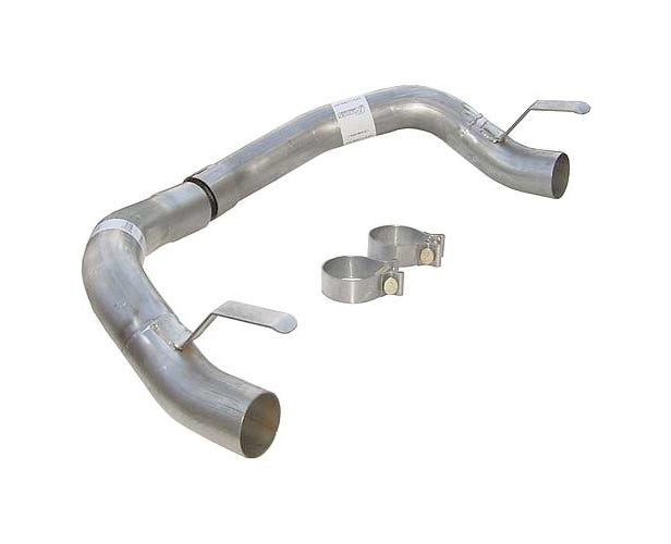 Pypes Performance Exhaust TGF10E Tailpipe Splitter Adapters for 2.5 Inch Diameter Stainless Steel, Natural Finish, Pair for Pontiac Trans Am 1976-1981