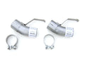 Pypes Performance Exhaust TGF20E Tailpipe Splitter Adapter Pair with 2.5 Inch Diameter Stainless Steel
