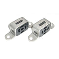 Pypes Performance Exhaust TPHV6 Stainless Steel Tailpipe Hanger Pair with Rubber Insulators for Ford Mustang 1999-2004