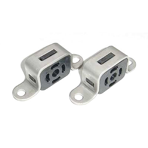 Pypes Performance Exhaust TPHV6 Stainless Steel Tailpipe Hanger Pair with Rubber Insulators for Ford Mustang 1999-2004
