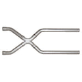 Pypes Performance Exhaust XVA10 Universal 2.5 Inch Stainless Steel Exhaust X-Pipe
