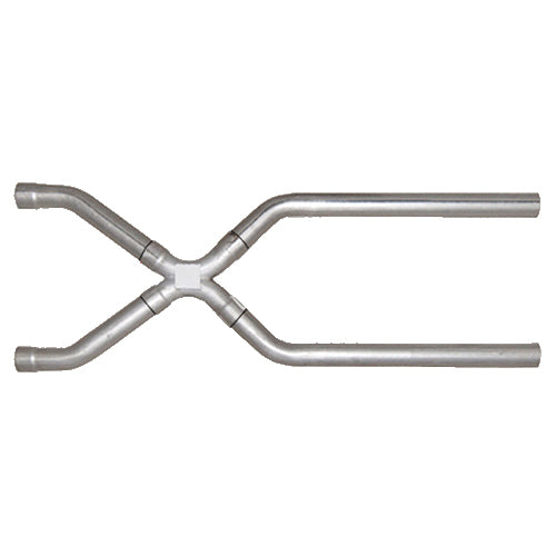 Pypes Performance Exhaust XVA13 Universal 3-Inch Stainless Steel Exhaust X-Pipe