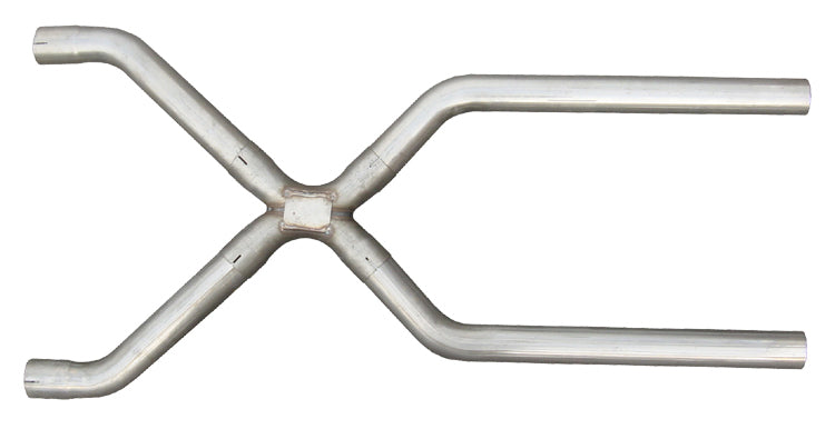 Pypes Performance Exhaust XVA14 Universal 3.5-Inch Stainless Steel Off-Road X-Pipe