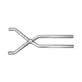 Pypes Performance Exhaust XVF10 Universal X-Pipe Tunnel Crossover 2.5 Inch Diameter Stainless Steel