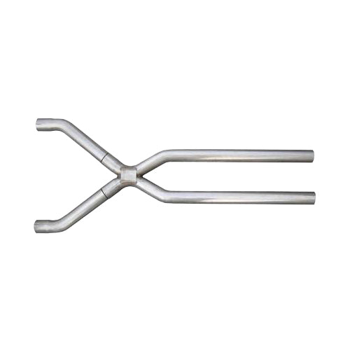 Pypes Performance Exhaust XVF10 Universal X-Pipe Tunnel Crossover 2.5 Inch Diameter Stainless Steel