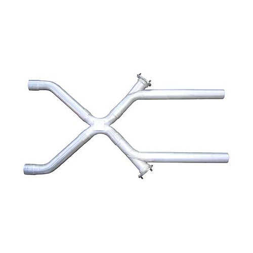 Pypes Performance Exhaust XVX10 Universal X-Pipe 2.5 Inch Diameter Stainless Steel