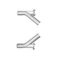 Pypes Performance Exhaust XVX10F Universal Y-Pipe with 2.5 Inch Dual Exhaust Cut-Outs and Weld-On Installation Kit