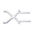 Pypes Performance Exhaust XVX13 Universal X-Pipe, 3 Inch Diameter, Stainless Steel, X-Change Cut-Out