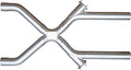 Pypes Performance Exhaust XVX13S Universal 3-inch X-Change X-Pipe with Dumps