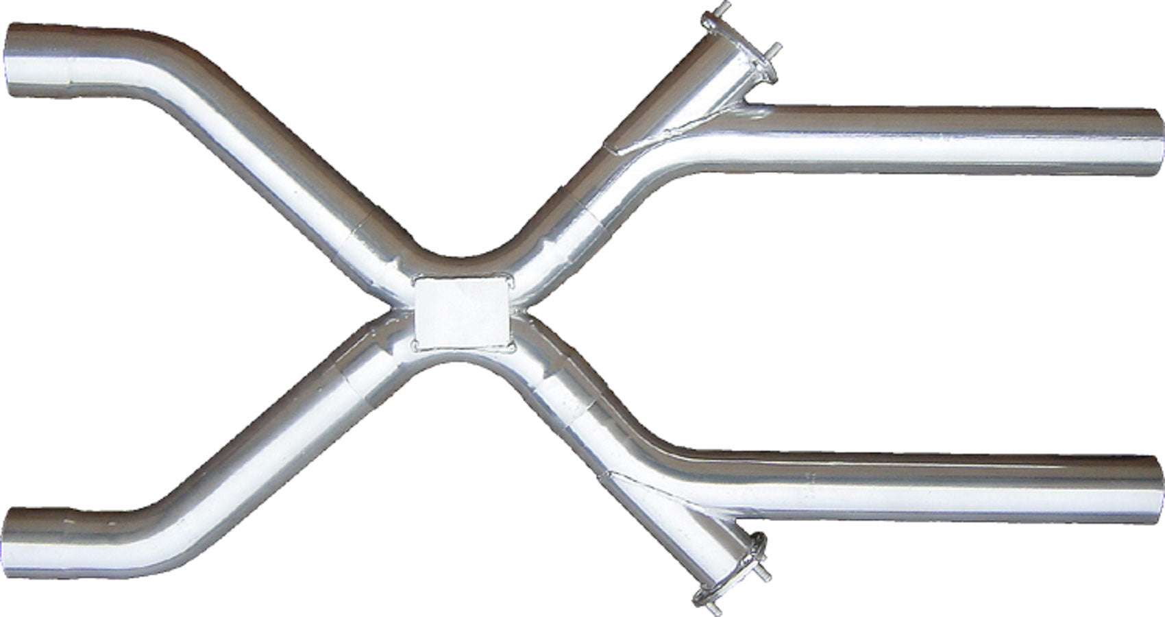 Pypes Performance Exhaust XVX13S Universal 3-inch X-Change X-Pipe with Dumps
