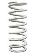 QA1 Coil Over Spring 10 Inch Length 125 lb/in Spring Rate 2.5 Inch ID Steel Silver Powder Coat