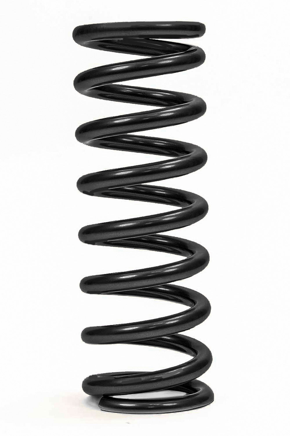 QA1 10HT150B Coil Spring for High Travel Coil-Over Suspension, 2.5 Inch Inner Diameter, 10 Inch Length, 150 lb/in Spring Rate, Steel with Black Powder Coat Finish