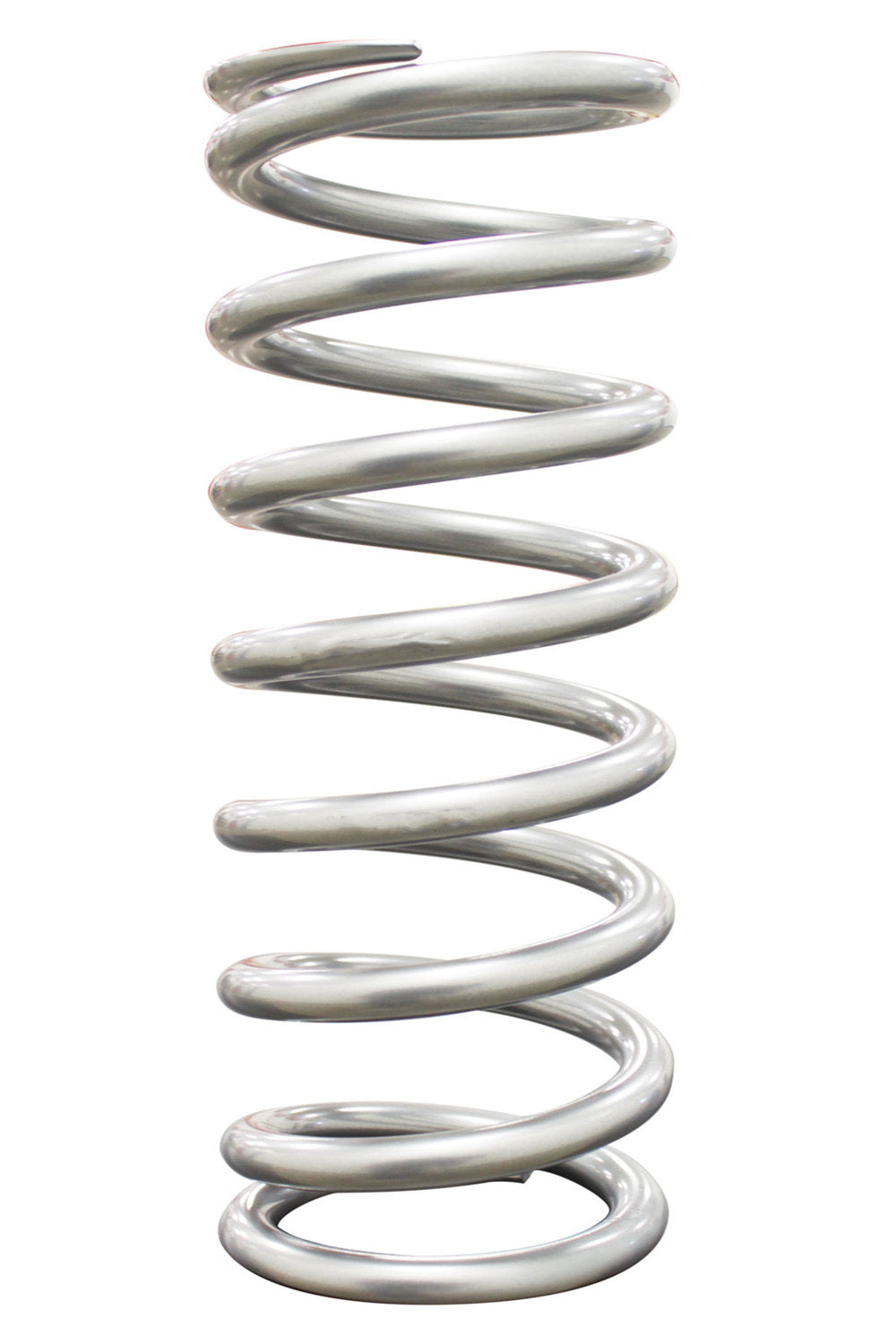QA1 Coil Over Spring 10 Inch Length 2.5 Inch Inner Diameter 250 lb/in Steel Silver Powder Coat
