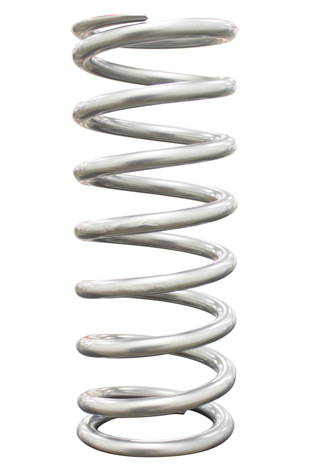 QA1 Coil Over Spring 10 Inch Length 2.5 Inch Inner Diameter 450 lb/in Steel Silver Powder Coat