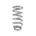 QA1 10HTBF550 Coil Spring, 4.125 Inch Inner Diameter, 10 Inch Length, 550 lb/in Spring Rate, Steel with Silver Powder Coat Finish