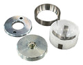 QA1 1210-522 Ball Joint Service Kit, Greasable, Adjustable, 1.438 Inch Ball, Steel, Natural Finish