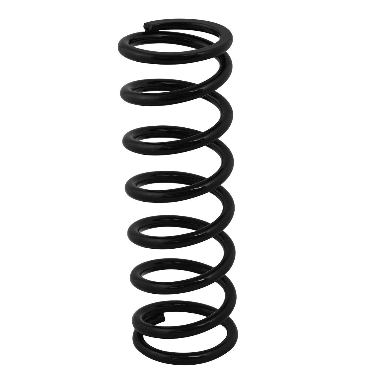 QA1 12HT450B Coil Over Spring 2.5 Inch Inner Diameter, 12 Inch Length, 450 lb/in Spring Rate, Black Powder Coat Steel