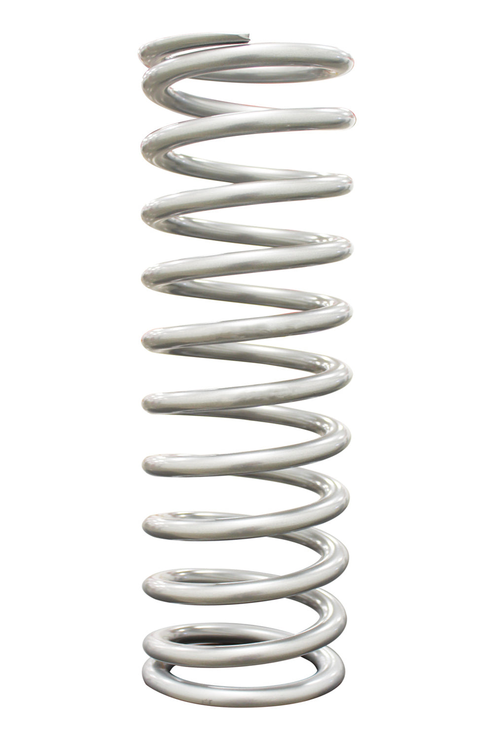 QA1 14HT175 Coil Spring, 2.5 Inch ID, 14 Inch Length, 175 lb/in Spring Rate, Steel, Silver Powder Coat