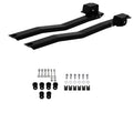 QA1 QA152092 Subframe Connectors for GM X-Body 1968-1972, Steel, Black Powder Coat