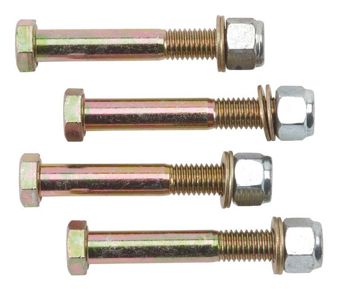 QA1 Trailing Arm Hardware Kit for GM A-Body 1964-1972 with Bolts, AN Washers, and Nylon Locking Nuts
