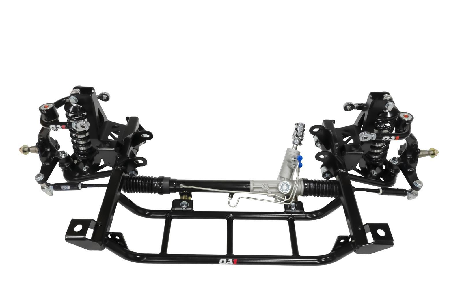 QA1 52343-S400 Front Suspension System for Mopar A-Body 1962-1976 with Single Adjustable Shocks and 2 Inch Drop
