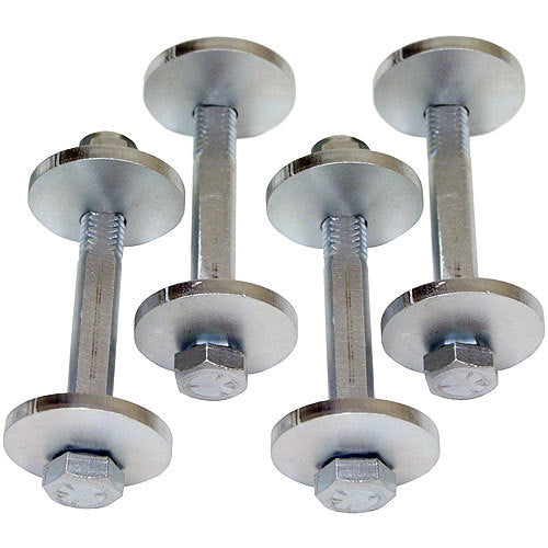 QA1 Camber Bolt Adjuster Kit for Mopar A-Body, B-Body and E-Body 1962-1974, 1/2-13 Thread, Zinc Coated Steel