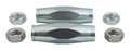 QA1 Tie Rod Sleeve Kit for GM Cars 1965-1974 with 5/8-18 Female Thread and Zinc Oxide Finish