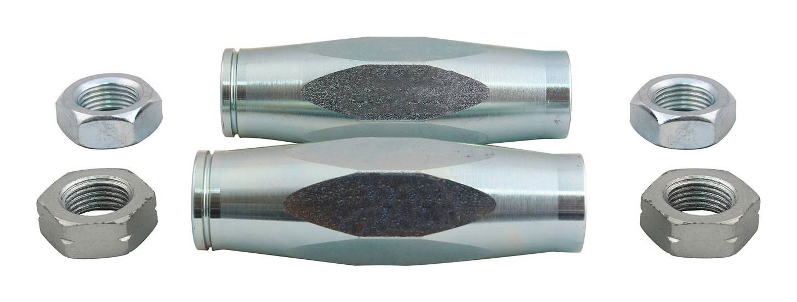 QA1 5252 Adjustable Tie Rod Sleeve for GM F-Body 1970-1981, 11/16-18 Female Thread, Steel, Zinc Oxide Finish
