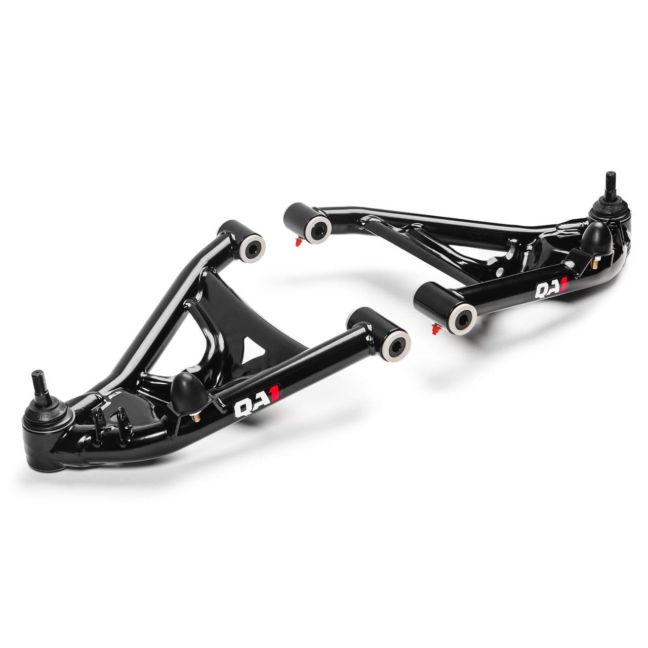 QA1 Control Arm Kit Lower for GM F-Body 1982-1992, Tubular Steel, Black Powder Coat, Pair