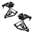 QA1 52619-S750 Control Arm Coilover Kit for GM Fullsize Trucks 1967-1991, 750 lb/in Spring Rate, Steel, Black Powder Coat