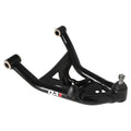 QA1 52721 Lower Control Arm Kit for 1971-1976 GM B-Body Vehicles, Tubular Steel with Black Powder Coat Finish