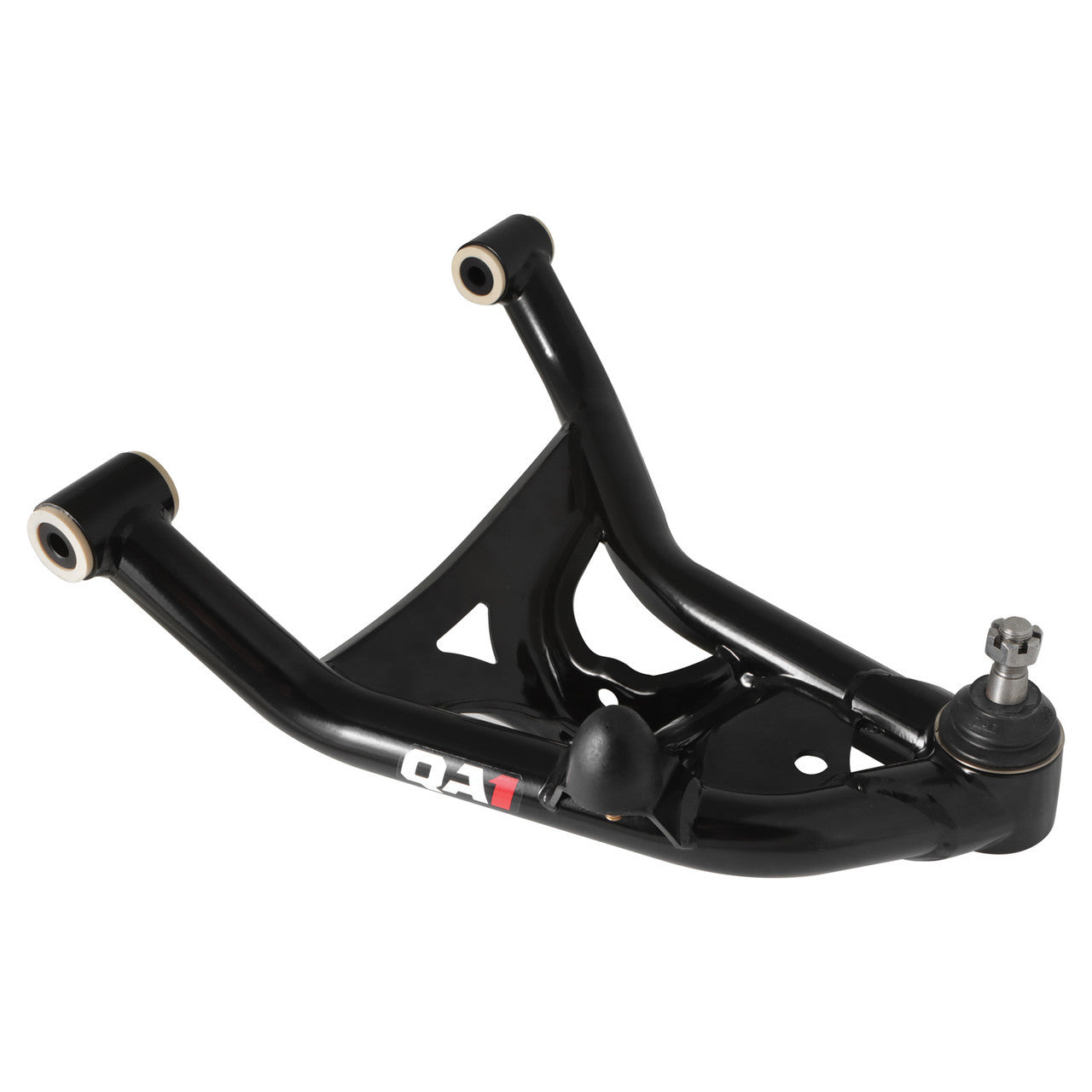 QA1 52721 Lower Control Arm Kit for 1971-1976 GM B-Body Vehicles, Tubular Steel with Black Powder Coat Finish